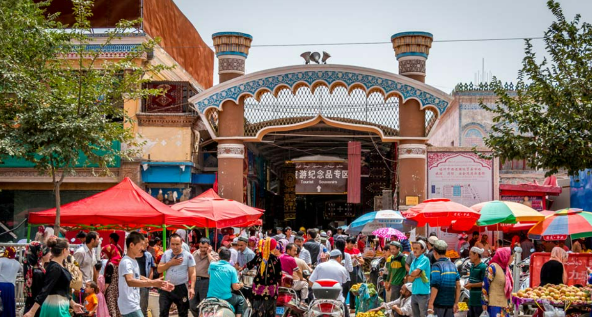 kashgar bazaar